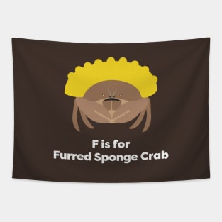 Furred Sponge Crab Tapestry