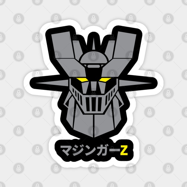 Mazinger Z Retro Robot Magnet by Otaku Vibes