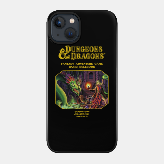 FANTASY ADVENTURE GAME Dungeons and Dragons - Dungeons And Dragons - Phone Case