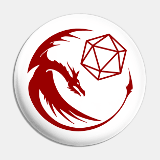 dragon dice Pin