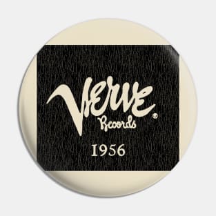 Black Square Verve Records 1956 Pin