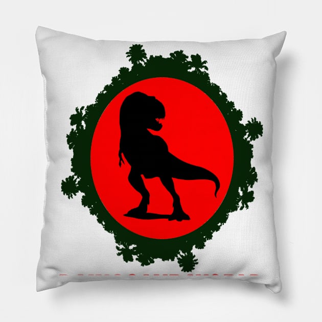 Dinosaur Pillow by Shreedigital 