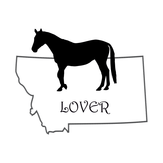 Montana Horse Lover Gift by Prairie Ridge Designs