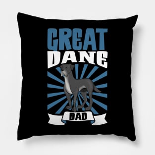 Great Dane Dad - German Mastiff Pillow