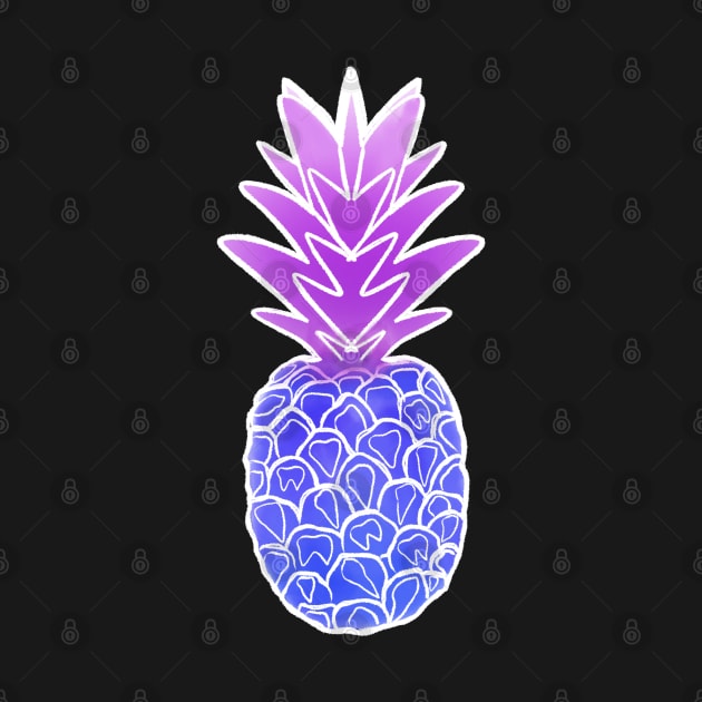 Molar Pineapple (purple/blue) by Happimola