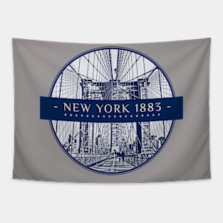 New York 1883 Tapestry