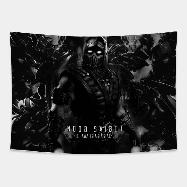 Mk Noob Saibot Tapestry by syanart