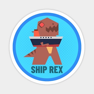 ship rex Magnet