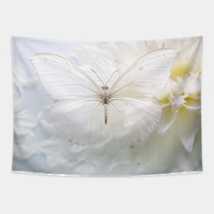 Butterfly Flower Nature Serene Tranquil Tapestry