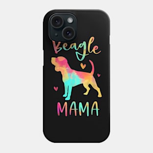 Beagle Mama Colorful Beagle  Dog Mom Phone Case