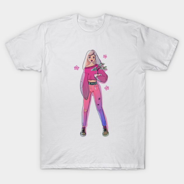 Cute Pastel Girl Pastel Pink T Shirt Teepublic Au