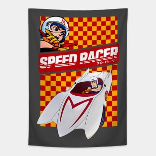 Speed Racer - Anime Japan Cars Vintage Tapestry