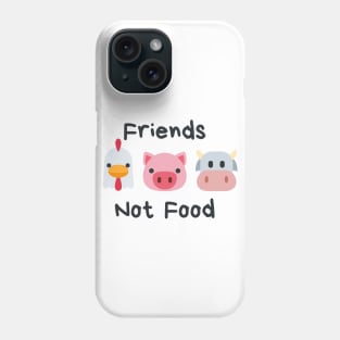 Friends Not Food Phone Case