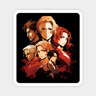 baccano fanart anime graphic tee Magnet