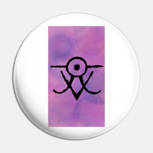 I Radiate positive energy symbol Pin