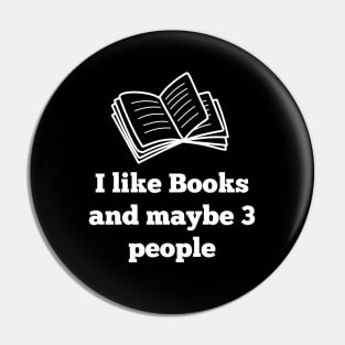 I like Books and maybe 3 people Pin