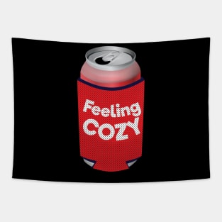 Feeling Cozy Can Koozie Tapestry