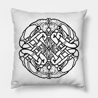 Celtic Knot Warriors Pillow