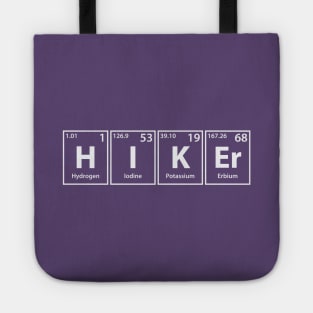 Hiker (H-I-K-Er) Periodic Elements Spelling Tote