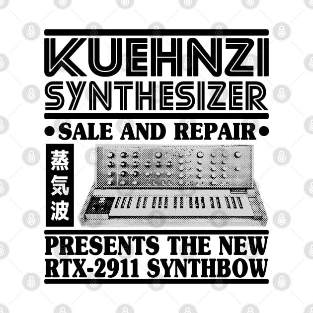 Synthesizer Analog Modular Retro Vintage Synth by Kuehni