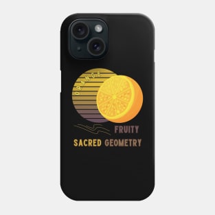 Orange Fruity Sacred Geometry Phone Case