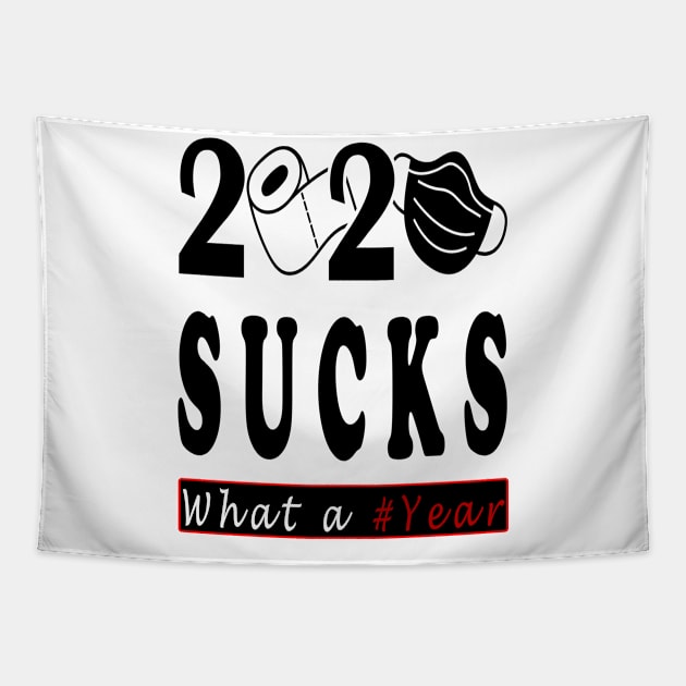 2020 Sucks Shirt Funny Quarantine Graduation Senior Gift Tapestry by YassShop