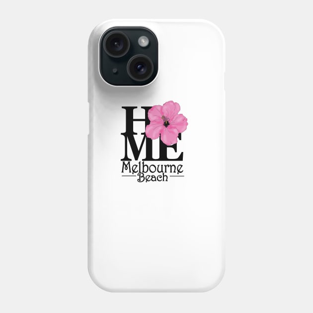 HOME Melbourne Beach Pink Hibiscus Phone Case by MelbourneBeach