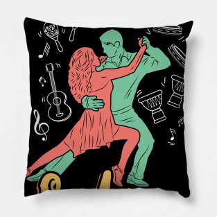 You had me at Salsa Dance Pillow