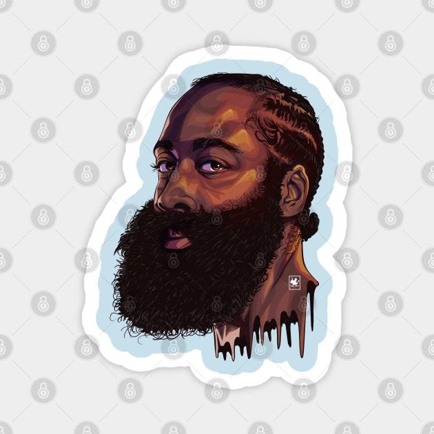 James harden Magnet by Carlart1 🎨