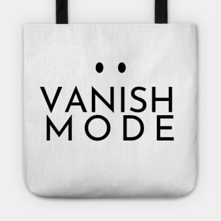 Vanish Mode Ghost Design Tote