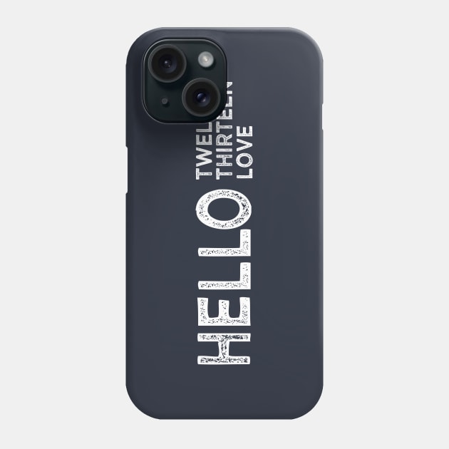 Hello Phone Case by OffBookDesigns