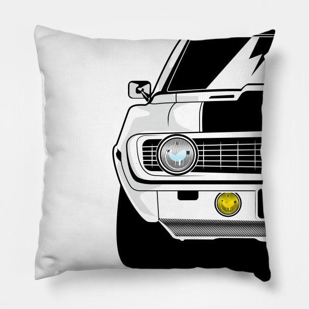 Camaro 1967 Z28 Pillow by EtyazaForez