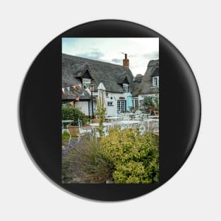 Pretty cafe with thatched roof Pin