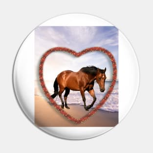 A Horse Pure Love Pin