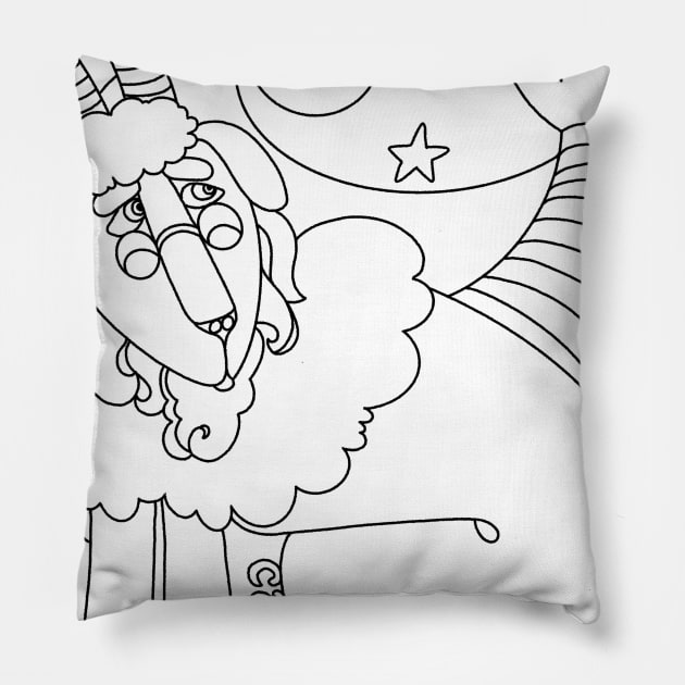CAPRICORN Pillow by TheCosmicTradingPost