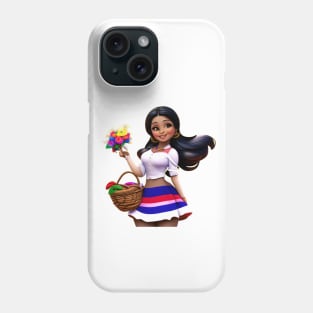 Colombiana cartoon Phone Case