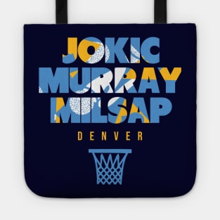 Denver Basketball Trio Tote