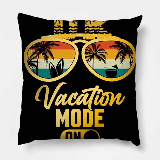 UK UK Summer Vacation Pillow by ArtDesignDE