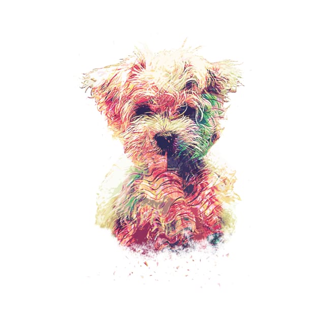 Pop Art Puppy Dog by FOURCORNER