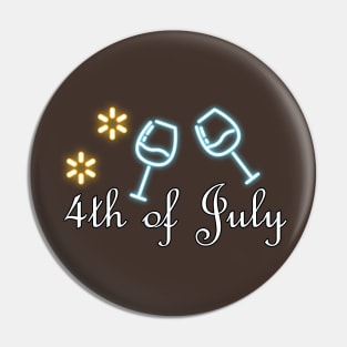 4th of July Pin