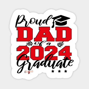 proud dad of a 2024 graduate Magnet