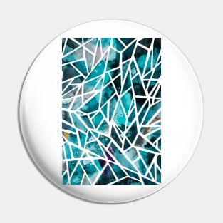 Turquoise Shatter Pin