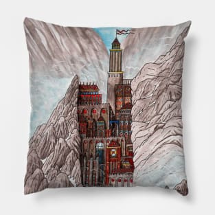 Fantasy castle Pillow
