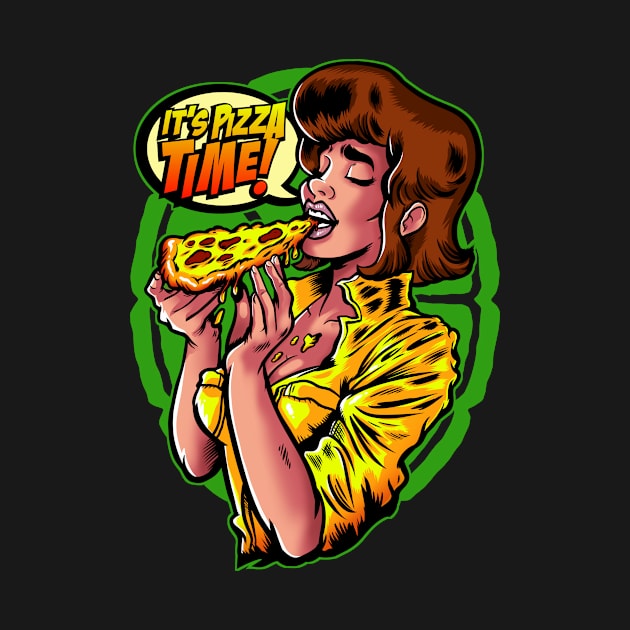 Pizza Time by demonigote