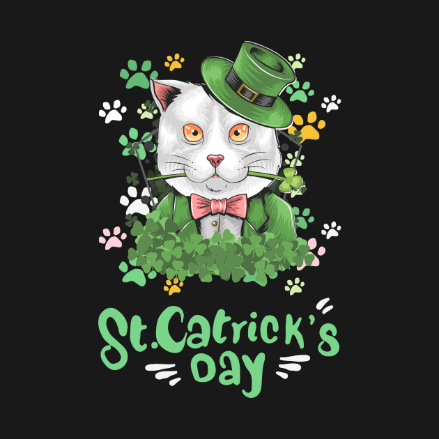 Saint Patrick's Catrick's Day by Teewyld