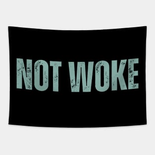 NOT WOKE Tapestry