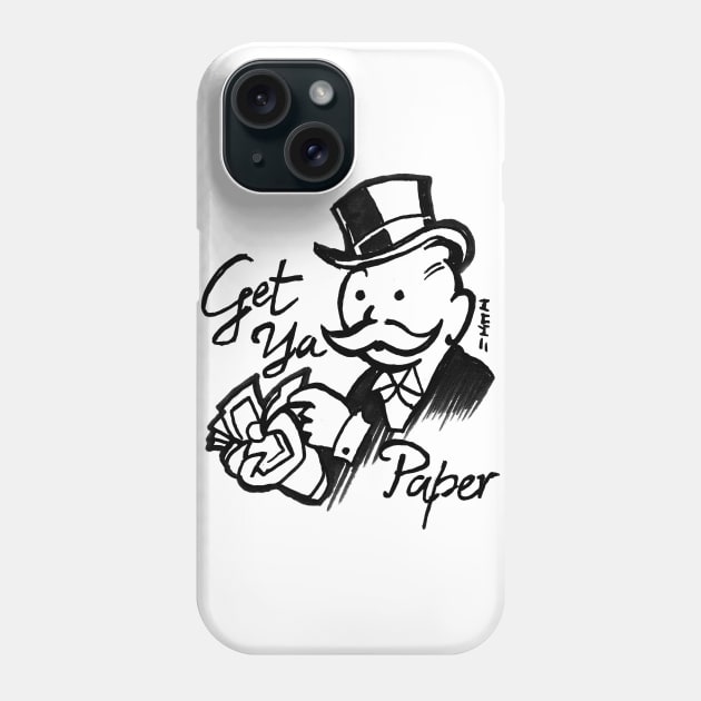 Get Ya Paper Phone Case by sketchnkustom