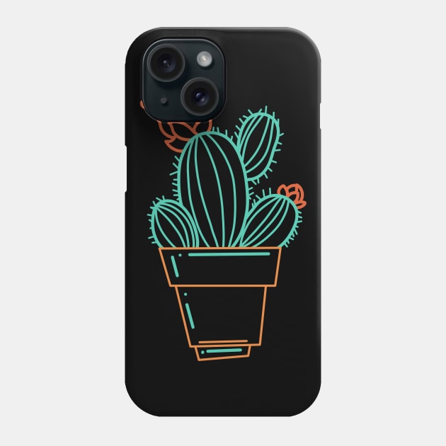 cute cactus Phone Case by donipacoceng