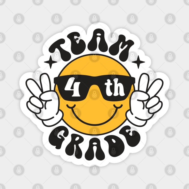 Team 4th grade, fourth grade Magnet by Hobbybox