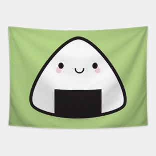 Kawaii Onigiri Rice Ball Tapestry